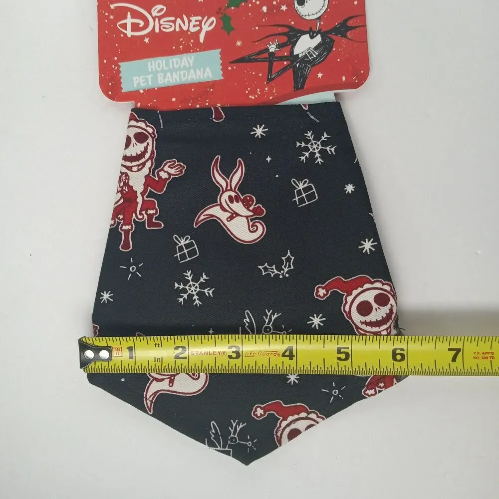 Disney The Nightmare Before Christmas Holiday Pet Bandana XS/S
